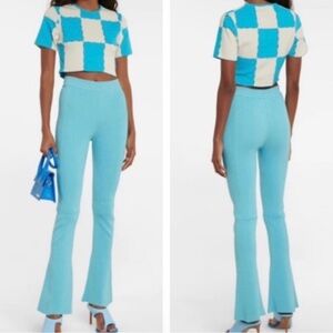 JACQUEMUS Le Pantalon Baunhila knit pants in blue size 40/L/8